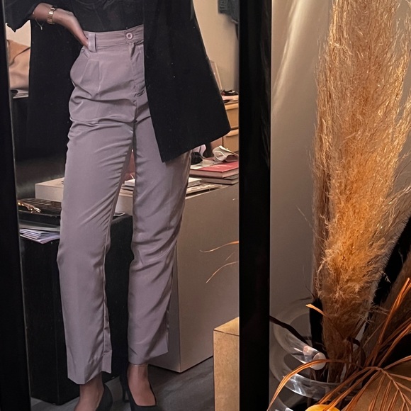 OG Pre-Gildan American Apparel AA Poly Pleated Pants - Picture 3 of 3